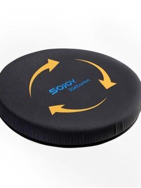Swivel Seat Cushion Memory Foam Gel 360 Rotation Chair Cushion Support